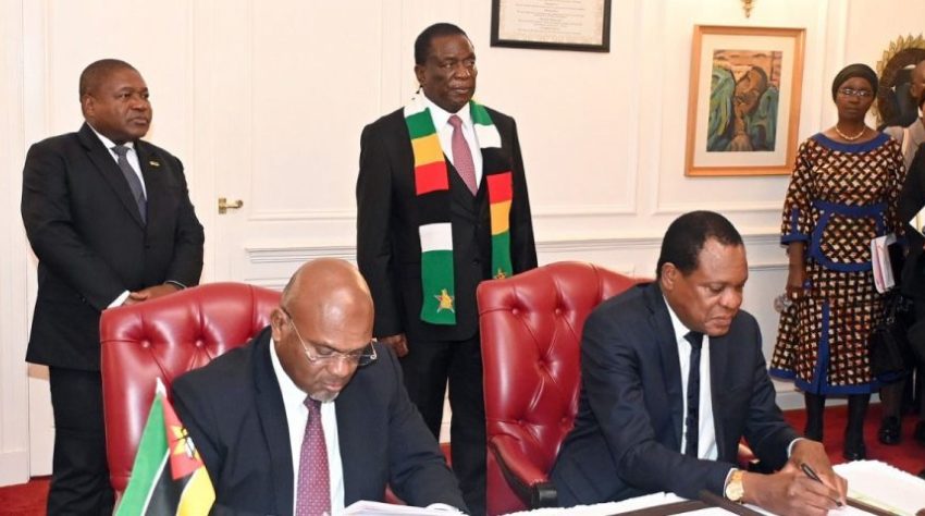  Moçambique e Zimbabwe assinam acordos sobre bacias hidrográficas