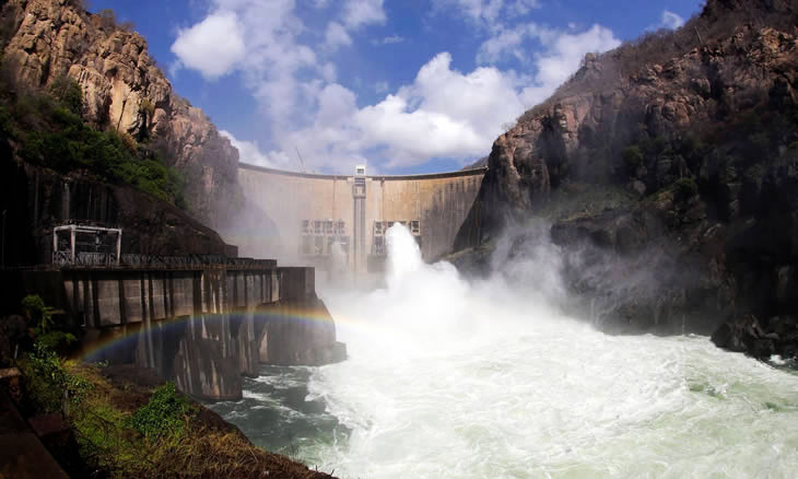  Falta de água na bacia do Zambeze reduz receita de exportação de electricidade