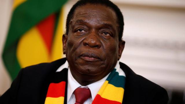  Presidente Mnagagwa adverte eleitores que estarão perdidos se não for eleito