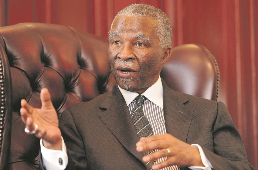  Mbeki nega que sul-africanos acusem imigrantes pelos problemas que a África do Sul enfrenta